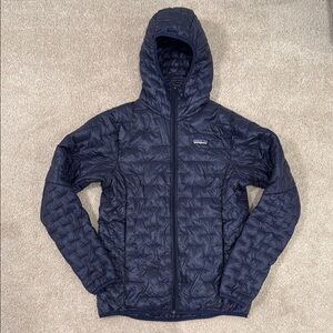Patagonia Navy Hooded Jacket